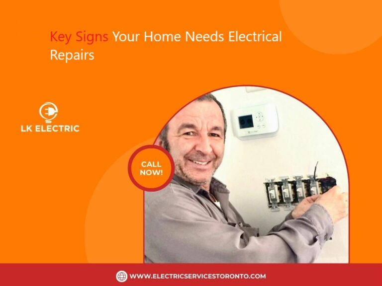 Key Signs Your Home Needs Electrical Repairs